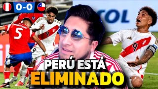 😭FANODRIC HABLA DEL PERÚ 0  0 CHILE❌❌ ADIÓS MUNDIAL [upl. by Alix]