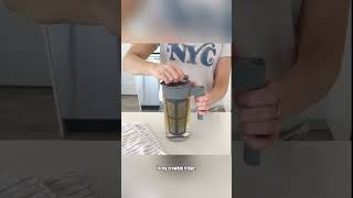 Perfect Cold Brew at Home Takeya Deluxe Cold Brew Coffee Maker Review kitchenstoragesolutions [upl. by Carena732]