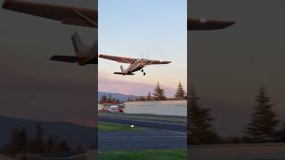 Airpark Living  Cessna 182 Skylane  Sunset Takeoff  Mt Baker Alpenglow [upl. by Tilda]