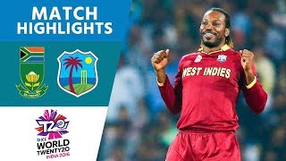 Windies Progress to Semis  South Africa vs West Indies  ICC Mens WT20 2016  Highlights [upl. by Angy]