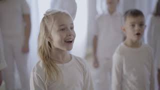 Victoria Linnen amp Peter Zbranek amp Kids Choir  You raise me up  music cover [upl. by Akinorev]