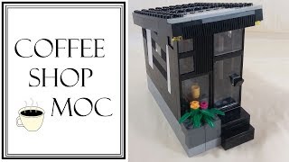 LEGO Coffee Shop MOC [upl. by Howard176]