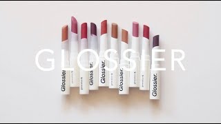 Glossier Generation G  Lipstick Review and Collection [upl. by Akir]