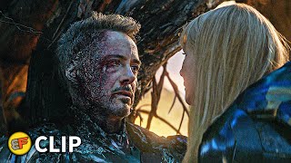 Tony Starks Death Scene  Avengers Endgame 2019 IMAX Movie Clip HD 4K [upl. by Kilah]