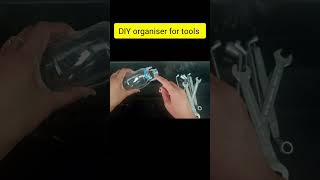 DIY organiser for toolsreuse plastic bottles toolsorganizer homeorganization diytoolsorganiser [upl. by Musser]