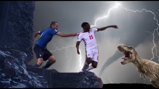 Chiellini saves Saka from death [upl. by Rowney186]