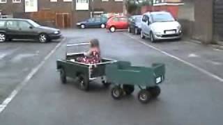 Toylander 1 mini Landrover first run [upl. by Ridinger]