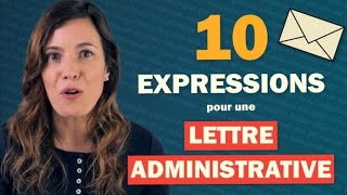 10 expressions mal utilisées dans une lettre administrative françaisfacile lettreadministrative [upl. by Desirae]