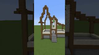 Spruce House Minecraft 121 minecraft minecraftbuilding [upl. by Akirea576]