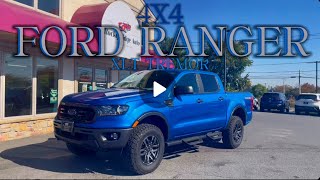 2021 Ford Ranger XLT Tremor Crew Cab 4x4 Blue [upl. by Nnaillek]