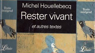 Michel Houellebecq DABORD LA SOUFFRANCE [upl. by Dicks]