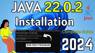 How to Install Java JDK 2202 on Windows 11 2024 Complete Guide Latest Java Installation [upl. by Ecirtra222]