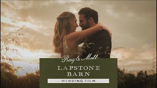 Lapstone Barn  Rosy amp Matts wedding Highlights 2023  Cotswolds Wedding videographer [upl. by Ardehs]