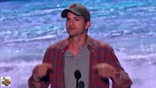 Ashton Kutcher Teen Choice Awards Speech  Dream [upl. by Ahsieyk]