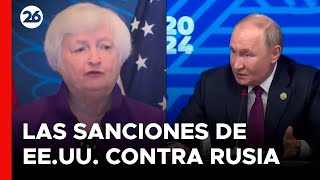 EEUU aprobó medidas para actuar contra la evasión de las sanciones por parte de Rusia [upl. by Missy194]