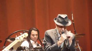 SO LONG MARIANNE LAS VEGAS FINAL CONCERT LEONARD COHEN DEC 11 2010 [upl. by Irrek]