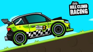 Hill Climb Racing  The Legendary Garage Rally Car😍 [upl. by Burnard]