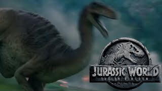 Jurassic World Fallen Kingdom 2018  Gallimimus Screen Time [upl. by Anivle]