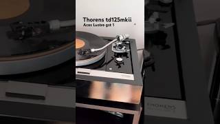 Thorens TD 125mkii vintage turntable thorens vintage foryou [upl. by Marcoux]