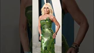 Donatella Versace  fashion runway versace donatella versaceonthefloor news [upl. by Hsekin466]