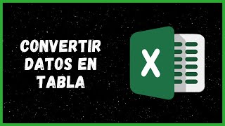 Cómo Transformar Datos en una Tabla en Excel  Guía 2024 [upl. by Annaehr]