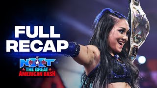 Full NXT Great American Bash 2024 Week One highlights [upl. by Neimad]