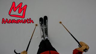 CHILL day SKIING at MAMMOTH [upl. by Akit]