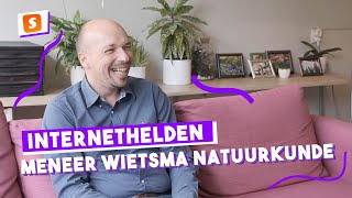 Wie is de man achter Meneer Wietsma Natuurkunde  Internethelden 4 S2 [upl. by Anear557]