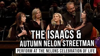 The Isaacs amp Autumn Nelon Streetman Perform Family Chain at The Nelons Memorial Service [upl. by Helge]