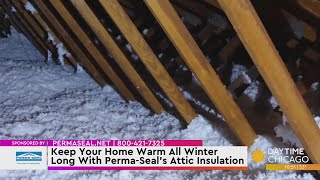 Keep Your Home Warm All Winter Long With PermaSeals Attic Insulation [upl. by Colas]