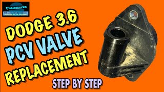 How to replace PCV valve on 2011 to 2020 36 Grand caravan [upl. by Noet]