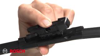 Bosch Wiper Blades  Toplock Installation Video II1031 A2C [upl. by Aihcela]