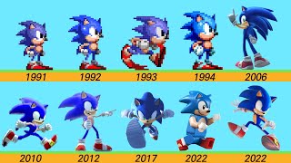 Evolution of Sonic Game and LEGO 19912022 [upl. by Cade24]