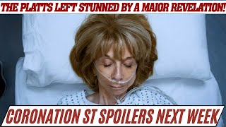 Coronation Street Shock The Platts Left Stunned by a Major Revelation  Coronation Street next week [upl. by Aihsemat]