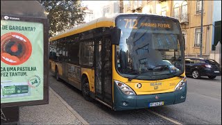 Carris CCFL  MAN 18310 HOCL NLR Marcopolo Viale  Bus 2323  Carreira  Route 712 1440p [upl. by Dunseath382]