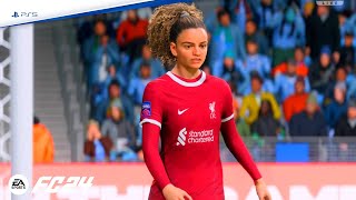 Manchester City Women Vs Liverpool Women  Women’s Super League 2024  PS5 Gameplay [upl. by Nnaxor559]