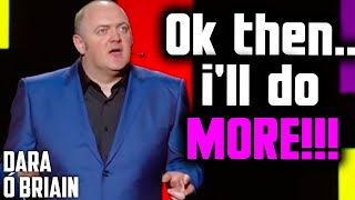 Dara Cleverly Responds To Random Heckle  Dara Ó Briain [upl. by Papke388]