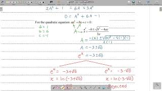 9709s21qp31 Q2 Topic 32 Logarithmic and Exponential Functions A Level Mathematics [upl. by Ern]