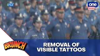 PNP orders personnel to remove tattoos [upl. by Darraj]