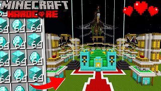 Building DIAMOND Kingdom in 24 Hours in Minecraft Hardcore Hindi [upl. by Anette233]