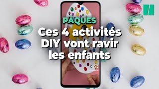 Ces 4 activités DIY de Pâques vont ravir et occuper les enfants [upl. by Nimsay]