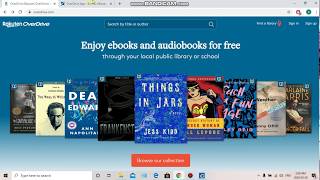 HowTo Download an eBook with OverDrive [upl. by Weisburgh183]