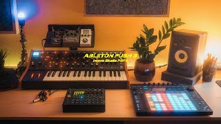 ABLETON PUSH 3 STANDALONE JAM  Techno  Intech Studio controllers [upl. by Donahue]