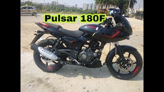 Bajaj Pulsar 180F 2019 Walkaround  Price  Mileage in Hindi [upl. by Arihaj]