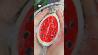 making watermelon soap🍉 [upl. by Lindeberg]