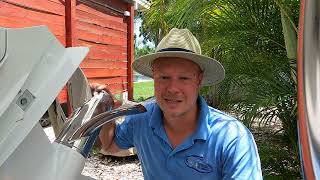 Florida Boat Guy Episode 6 Sharrow Propeller Independent Review Single Outboard  Surprised [upl. by Dlorej]