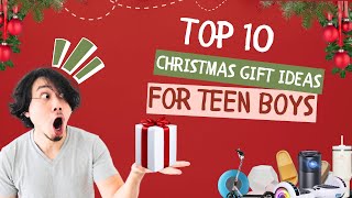 Top 10 Christmas Gift Ideas For Teen Boys 2023 [upl. by Anilyx]