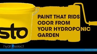 Sto Color Climasan  Paint That Rids Odor From Hydroponic Gardens [upl. by Wenger]