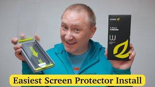 Easiest Screen Protector Install Ever  WSKEN Screen Protector [upl. by Anitsirk]