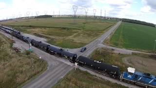 Southern Ontario Railway switching near Hagersville [upl. by Mendie]